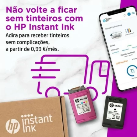 Impressora HP - Cores - Wireless - OfficeJet 200 - HPCZ993A|HP|0889894402004