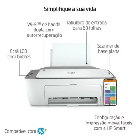 Impressora HP - Multifuncional - Wi-Fi - 26K67B|HP|0195161617973
