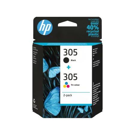 Tinteiro HP - Tricolor + Preto - 6ZD17AE|HP|0195161166969