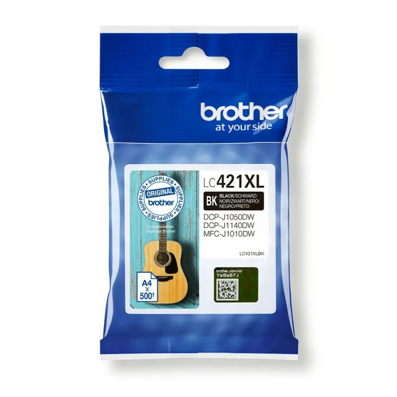 Brother Ink Cartridge - Black - 500 Pages - LC421XL