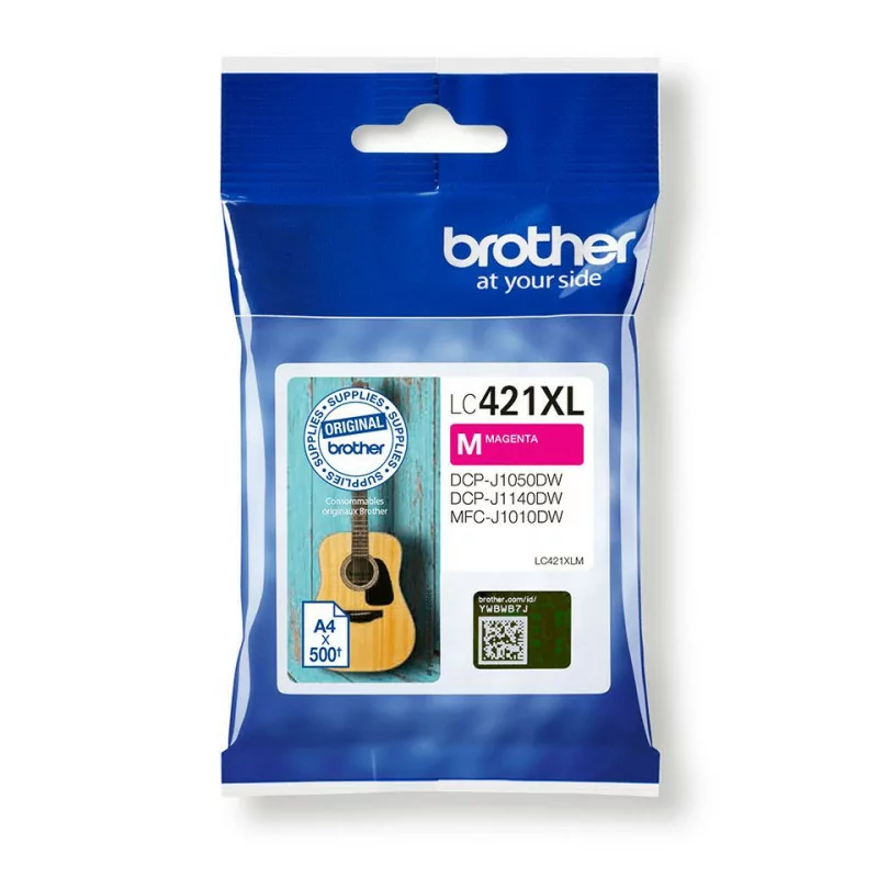 Tinteiro Brother - Rosa - 500 Páginas - LC421XL|Brother|4977766810425 Tinteiro Brother - Rosa - 500 Páginas - LC421XL|Brother|4977766810425