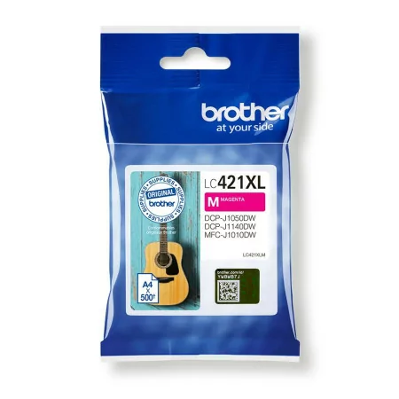 Tinteiro Brother - Rosa - 500 Páginas - LC421XL|Brother|4977766810425