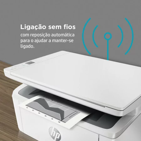 HP Printer - Multifunction - Monochrome - Wireless - M140we
