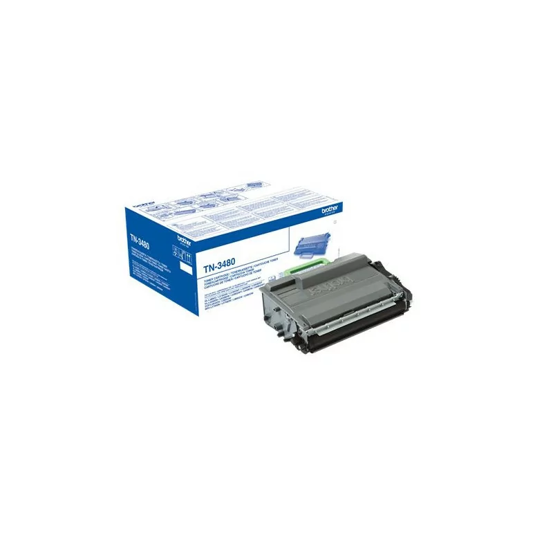 Toner Brother - Preto - 8000 Páginas - TN3480|Brother|4977766755658