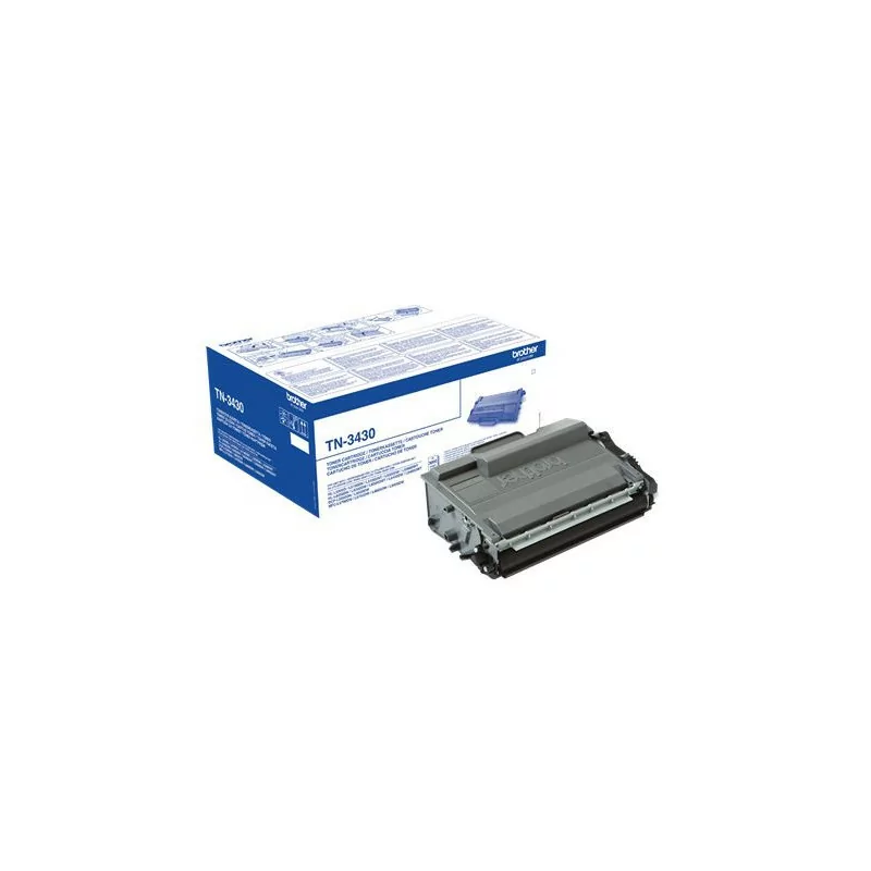 Toner Brother - Preto - 3000 Páginas - TN3430|Brother|4977766755641 Toner Brother - Preto - 3000 Páginas - TN3430|Brother|4977766755641