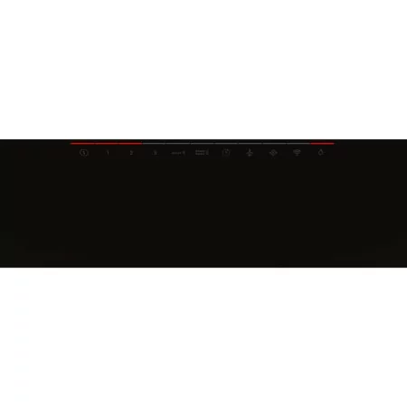 Bosch Wall-mounted Fireplace - 90cm - Black - Clear Glass - DWK98PR60