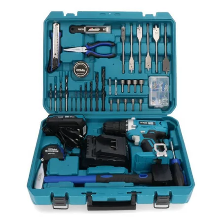 Koma Tools Pro Series Drill Kit + 71 Accessories - 20V - 08375