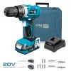 Koma Tools Pro Series Drill Kit + 40 Accessories - 20v