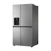 LG Side by Side Refrigerator - 635L - No Frost - Shiny Steel - GSJV71PZLE