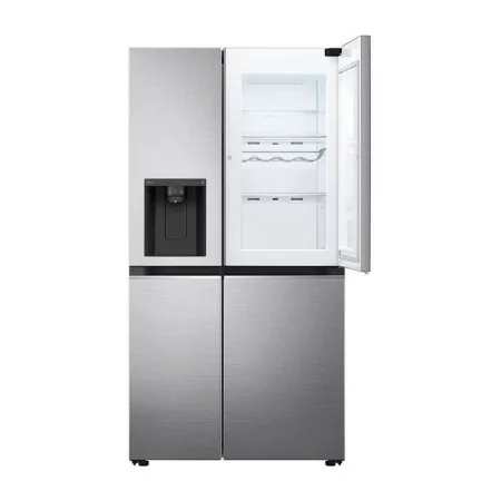 LG Side by Side Refrigerator - 635L - No Frost - Shiny Steel - GSJV71PZLE