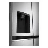 LG Side by Side Refrigerator - 635L - No Frost - Shiny Steel - GSJV71PZLE
