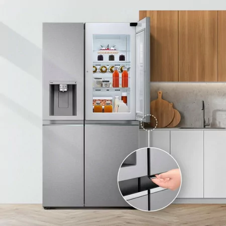 Frigorífico Side by Side LG - 635L - No Frost - Shiny Steel - GSJV71PZLE|LG|8806091423245