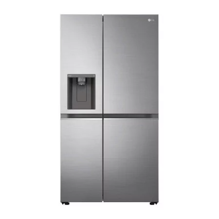 LG Side by Side Fridge - 635L - No Frost - Shiny Steel - GSLV71PZTD
