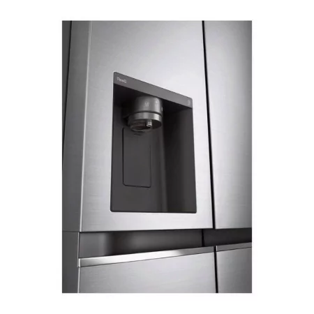 LG Side by Side Fridge - 635L - No Frost - Shiny Steel - GSLV71PZTD