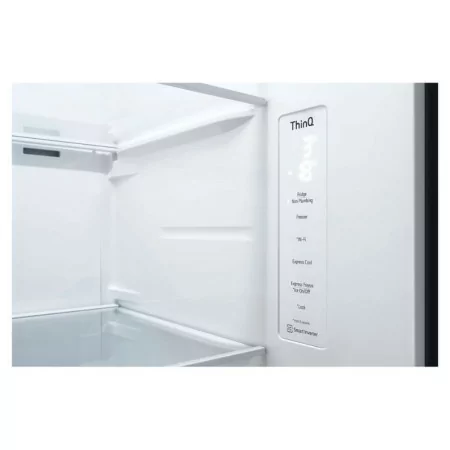 LG Side by Side Fridge - 635L - No Frost - Shiny Steel - GSLV71PZTD