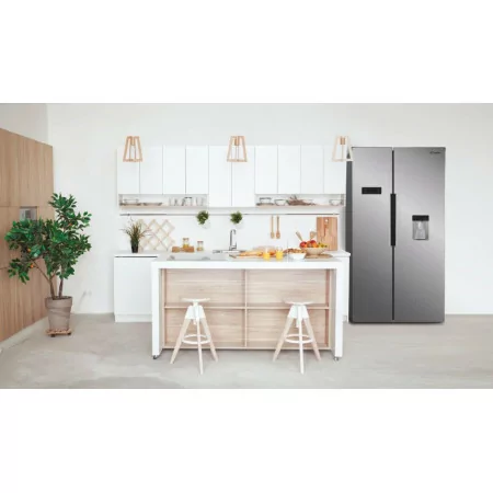 Candy Side By Side Refrigerator - 529L - No Frost - Stainless Steel - CHSBSO6174