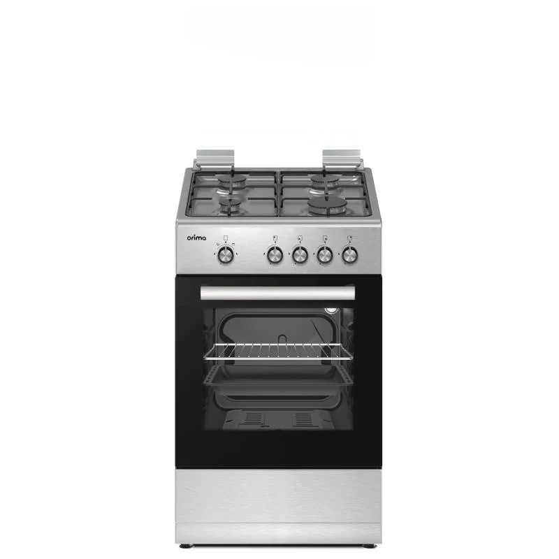 Orima Gas Stove - Total Security - 4 Zones - Stainless Steel - OR-543-X