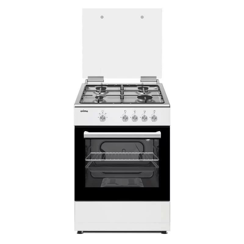 Orima Gas Stove - Total Safety - 4 Zones - White - OR-645-W Orima Gas Stove - Total Safety - 4 Zones - White - OR-645-W