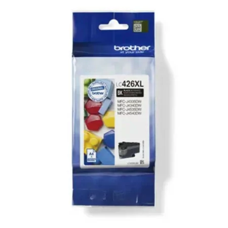 Tinteiro Brother - Preto - 6000 Páginas - LC426XLBK|Brother|4977766809511