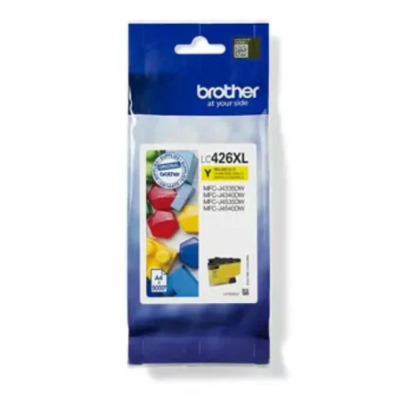 Tinteiro Brother - Amarelo - 5000 Páginas - LC426XLY|Brother|4977766809542