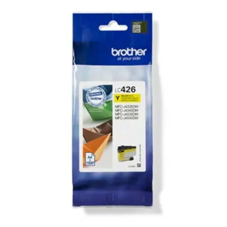 Tinteiro Brother - Amarelo - 1500 Páginas - LC426Y|Brother|4977766809504