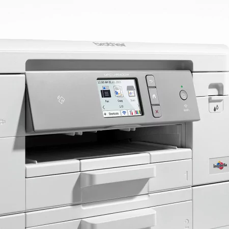 Brother Multifunction Printer - Color - Scanner - White - MFC-J4540DW