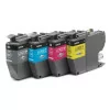 Pack 4 Tinteiros Brother - Tricolor + Preto - 550 Páginas - LC422VAL|Brother|4977766816793