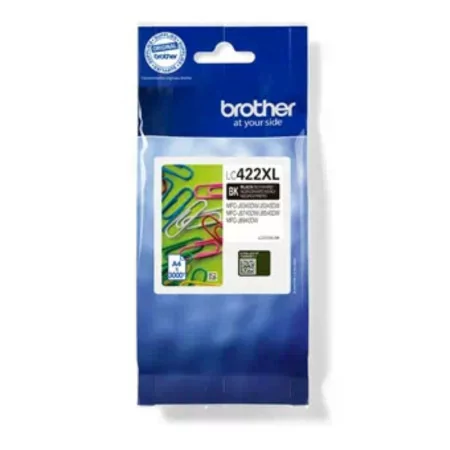Tinteiro Brother - Preto - 3000 Páginas - LC422XLBK|Brother|4977766815581