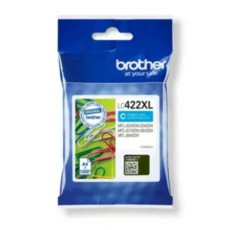 Brother Ink Cartridge - Blue - 1500 Pages - LC422XLC