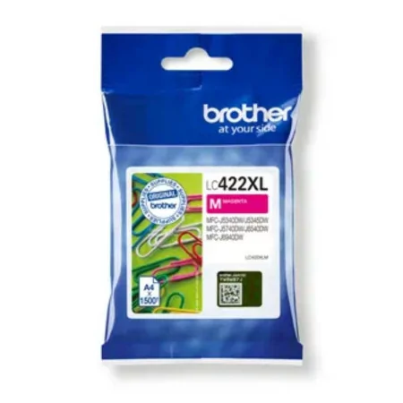 Tinteiro Brother - Rosa - 1500 Páginas - LC422XLM|Brother|4977766815604