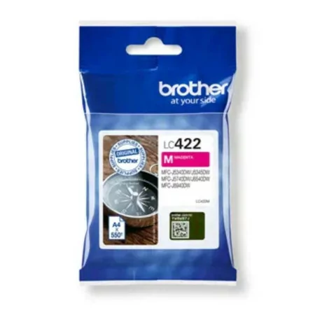 Tinteiro Brother - Rosa - 550 Páginas - LC422M|Brother|4977766815567