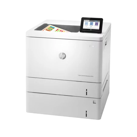 HP Enterprise Printer - White - Color - M555x