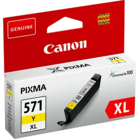 Tinteiro Canon - Amarelo - 11ml - CLI-571 Y XL||4549292032888