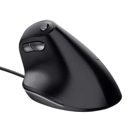 Rato Vertical Trust Bayo c/ Fio - Preto - 24635