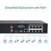 TP-Link Recorder - 8 PoE Channels - 4k - VIGI NVR1008H-8MP