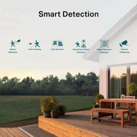 TP-Link Outdoor Camera - 4MP - 4mm - IR Bullet PoE / 12V DC - VIGI C340I