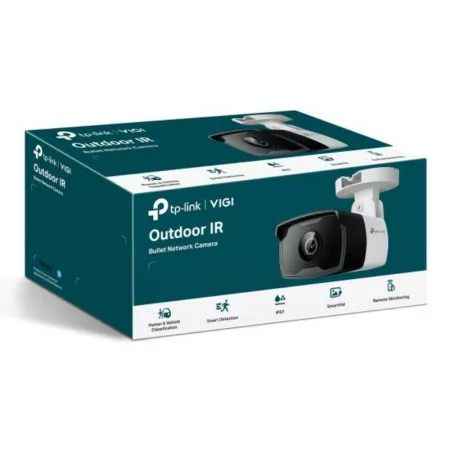 Câmara Exterior TP-Link - 4MP - 4mm - IR Bullet PoE / 12V DC - VIGI C340I|TP-Link|4897098689004