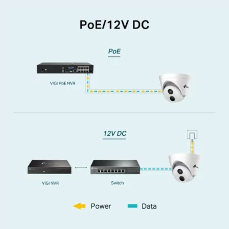Câmara TP-Link - 4MP - 4mm - IR Turret PoE / 12V DC - VIGI C440I|TP-Link|4897098689073