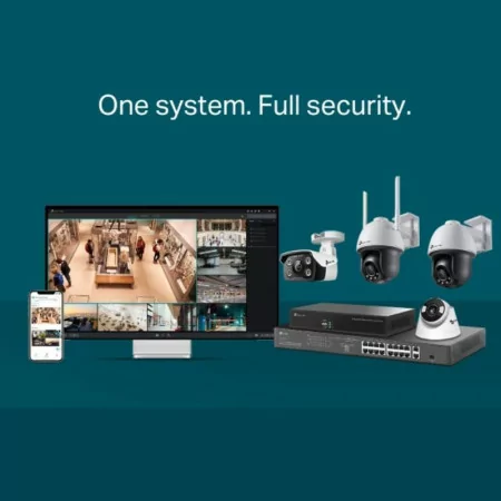 TP-Link Outdoor Camera - 4MP - IR Pan Tilt PoE / 12V DC - IP66 - VIGI C540