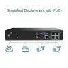 TP-Link Recorder - 4 Channels PoE - 4k - VIGI NVR1104H-4P