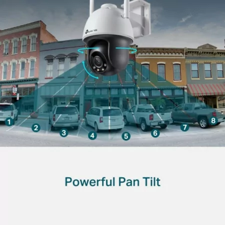Câmara Exterior TP-Link - WiFi - 4MP - IR Pan Tilt PoE / 12V DC - IP66 - VIGI C540-W 4mm|TP-Link|4897098683798