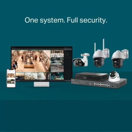 Câmara Exterior TP-Link - WiFi - 4MP - IR Pan Tilt PoE / 12V DC - IP66 - VIGI C540-W 4mm|TP-Link|4897098683798