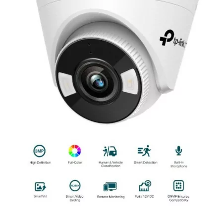 Câmara Turret TP-Link - 4mm - 3MP - IR 30m - VIGI C430|TP-Link|4895252501704