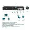 TP-Link Recorder - 8 PoE Channels - VIGI NVR1008H-8P