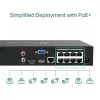 TP-Link Recorder - 8 PoE Channels - VIGI NVR1008H-8P