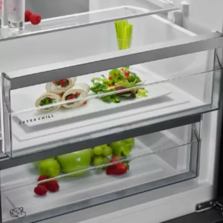Frigorífico Combinado AEG - 366L - Classe E - No Frost - Inox - RCB736E7ML|Aeg|7332543996261