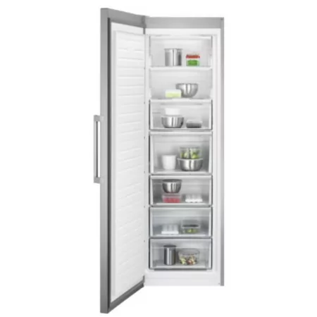 AEG Vertical Chest Freezer - 279L - No Frost - Class E - Stainless Steel - AGB728E3NX