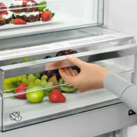 Frigorífico Combinado AEG - 366L - No Frost - Classe E - Branco - RCB636E5MW|Aeg|7332543729739