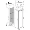 Whirpool Built-in Refrigerator - 314L - Class F - White - ARG 180822