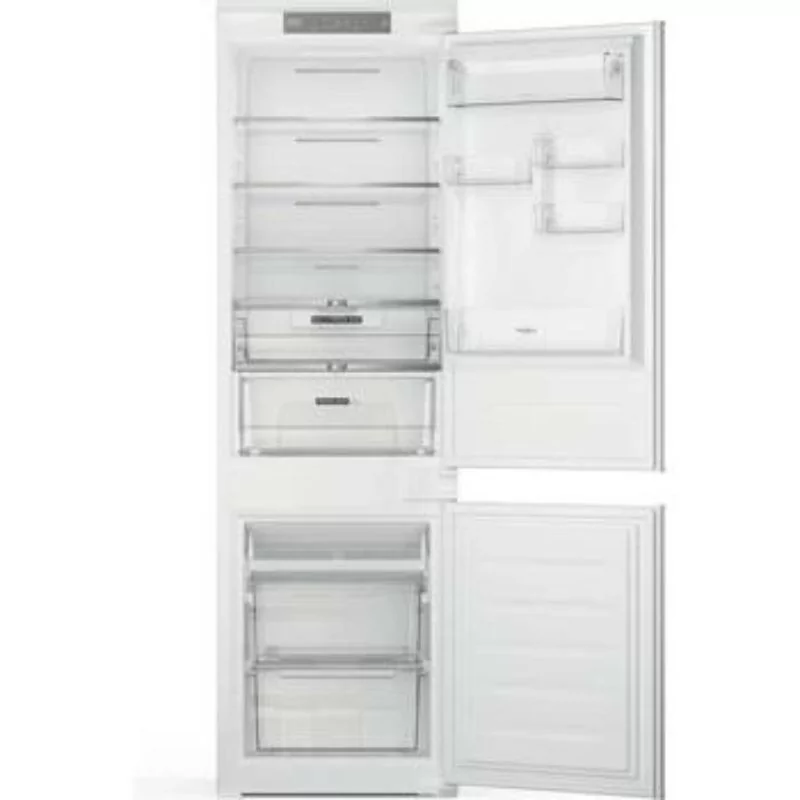 Frigorífico Combinado de Encastre Whirlpool - 250L - Total No Frost - Classe E - Branco - WHC18 T322|Whirlpool|8003437047886 Frigorífico Combinado de Encastre Whirlpool - 250L - Total No Frost - Classe E - Branco - WHC18 T322|Whirlpool|8003437047886